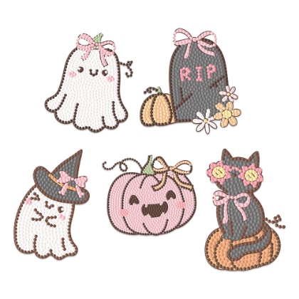Boo Crew Ornaments