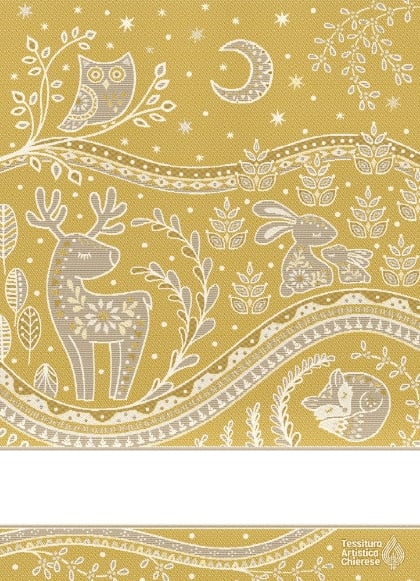 Asciugapiatti - Incanto - Giallo-Ecru