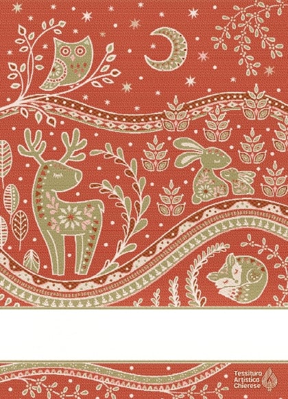 Asciugapiatti - Incanto - Rosso-Verde