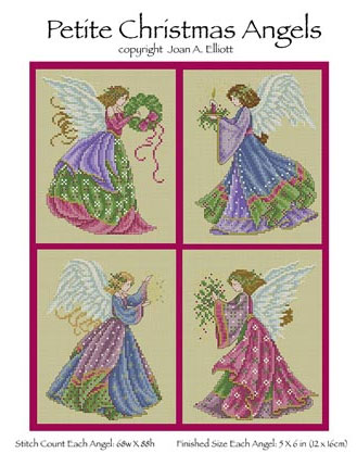 Petite Christmas Angels - PDF