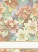 Asciugapiatti - Fiori di Natale - Oro-Multicolor Lurex
