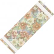 Striscia - Fiori di Natale - Oro-Multicolor Lurex