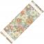 Striscia - Fiori di Natale - Oro-Multicolor Lurex