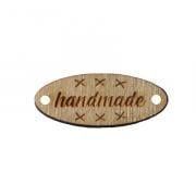 Etichette ovali in legno - Handmade (10)