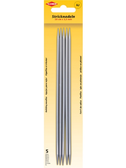 Ferri da maglia a doppia punta 3.5 mm