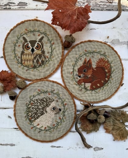 Fall Animal Trio