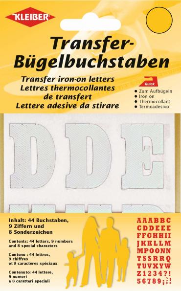 Lettere Termoadesive - Bianco