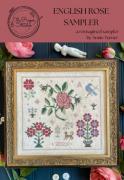 English Rose Sampler a reimagined sampler