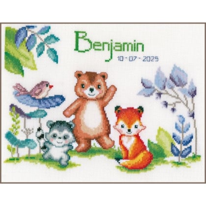 Sampler di nascita - Animaletti