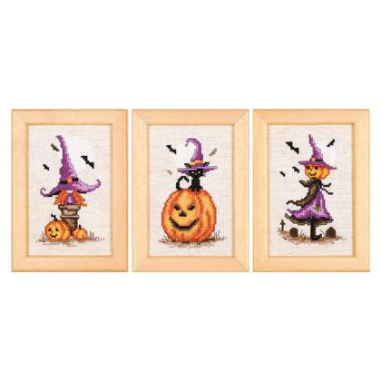 Miniature kit Halloween - set di 3