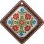 Pincushion - Ornamento floreale