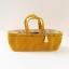 Mini Borsa in Tela Cerata - Giallo
