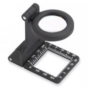 Metal LinenTest™ 6,5x - Lente d'ingrandimento pieghevole
