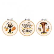 Miniature di Halloween - set di 3