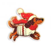 Santa Dachshund Needle Minder