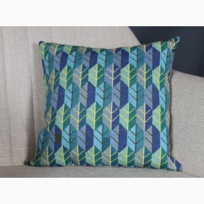 Cuscino - Blue leavel