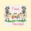 Fleece Navidad Christmas Card