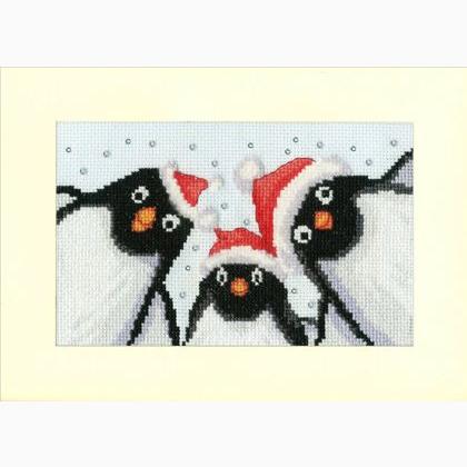 Penguin Selfie - Christmas Card