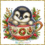 Christmas Animal Cup Penguin