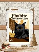 J'habite chez mon Chat
