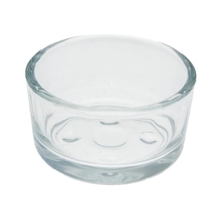 Portalumino in Vetro per Candele e Mini Decorazioni