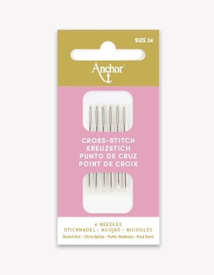 Aghi Anchor Punto Croce - Mis. 24
