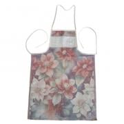 Grembiule - Fiori di Natale - Oro-Multicolor Lurex
