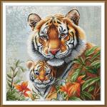 Tigre con cucciolo