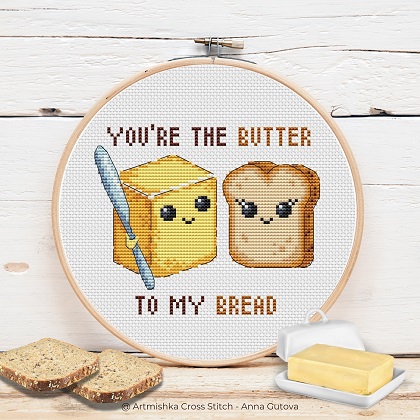 You\'re the butter to my bread