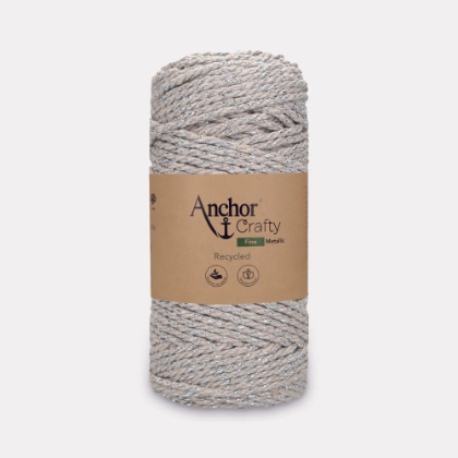 Anchor Crafty Fine Metallic - Bianco 00500