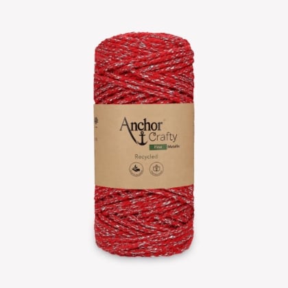 Anchor Crafty Fine Metallic - Rosso 00503