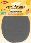 Toppe Ovali di Jeans - Grigio
