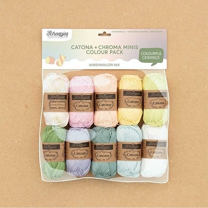 Catona + Chroma Minis Colour Pack - Marshmallow mix