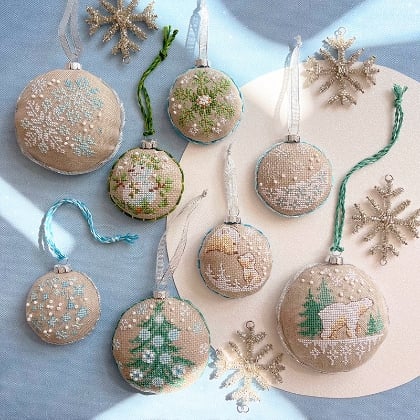 Le mie decorazioni di Natale 2 «Éclats givrés»