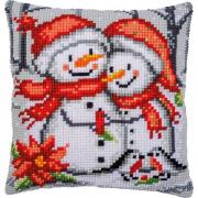 Cuscino - Pupazzi di neve