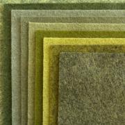 Feltro pack Velours Emeraude 15x15cm.
