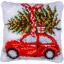 Cuscino - Auto di Natale