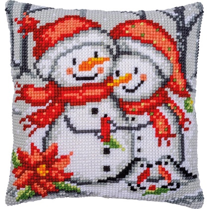 Cuscino - Pupazzi di neve