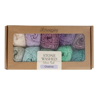 Stone Washed Colour Pack - Chakras