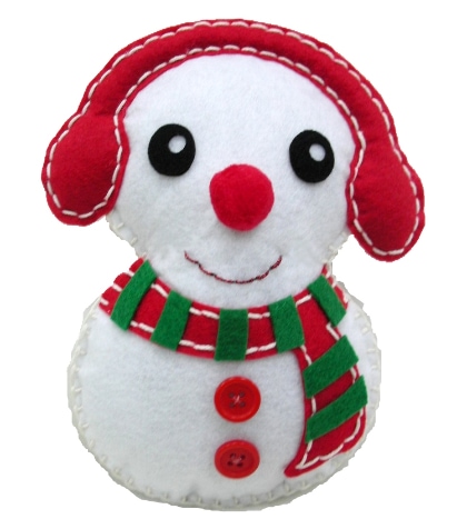 Kit Feltro Natale - Omino di Neve