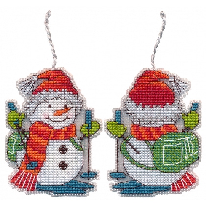 Christmas Tree Toy - Skier
