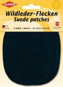 Toppe in Pelle Scamosciata, piccole - Blu Scuro