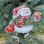 Snowman with a bell