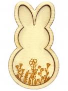 Wooden Bunny Needle Minder