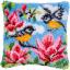 Cuscino - Cinciallegre e magnolia