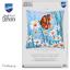 Cuscino - Farfalla e fiori bianchi