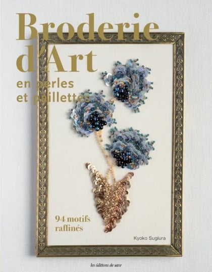 Broderie d\'art en perles et paillettes