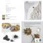 Broderie d'art en perles et paillettes