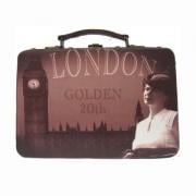 Valigetta Vintage "London" - Golden 20th - Small