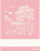Asciugapiatti - Paesaggio 2 - Rosa